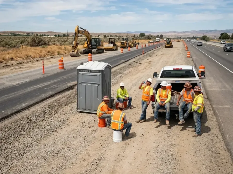 highway-road-construction-crew-007 — frequently asked questions, Porta Potty and Restroom Rentals in Alma, GA